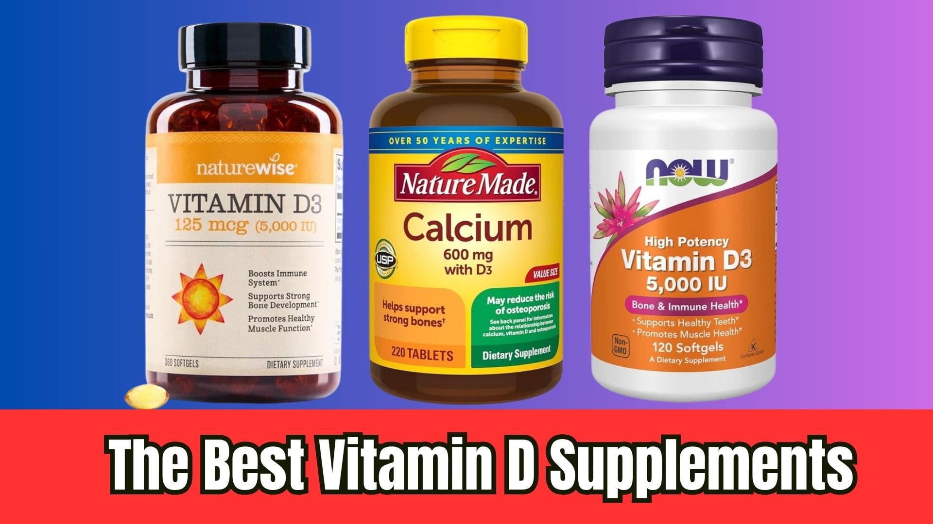 Read more about the article The Best Vitamin D Supplements for Immune Support